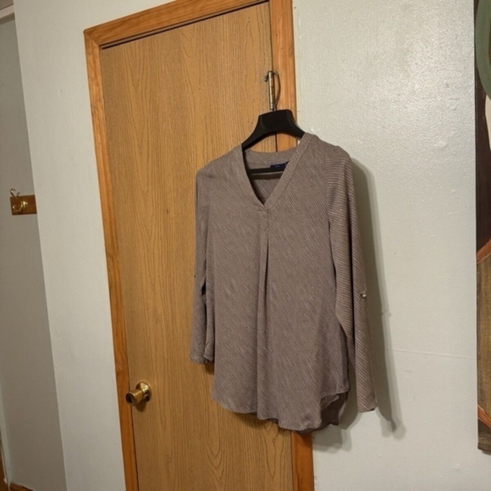 Apt. 9 Medium Multi-Color W/Geometric Print Long … - image 1